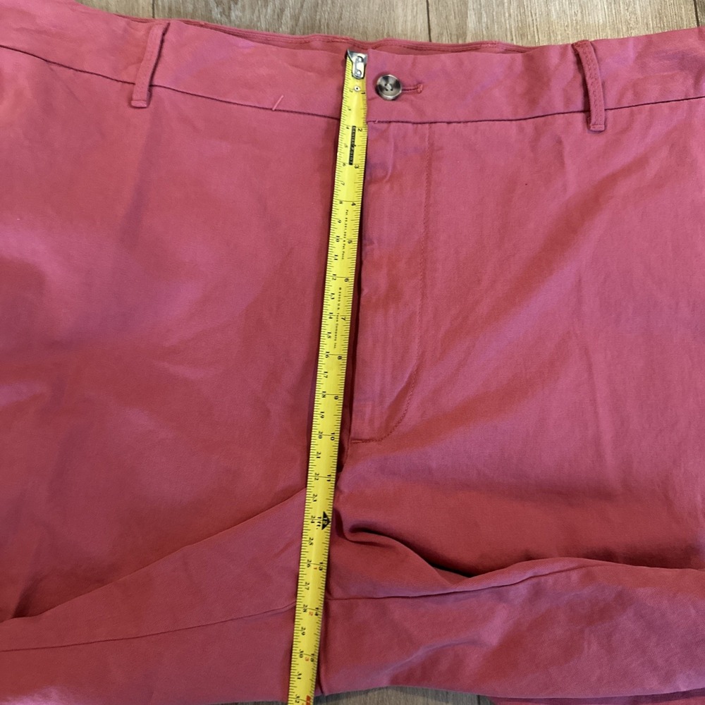 IZOD Saltwater Men's Big & Tall Beach House Cargo Shorts Red 48 X 10.5" NEW - Picture 8 of 9